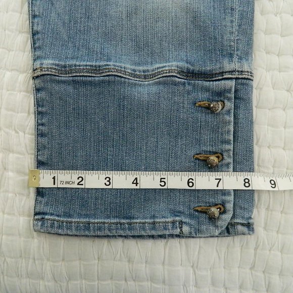 Vintage Paige Capri Jeans Size 32 - Picture 10 of 14